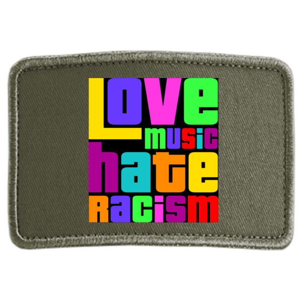 Love Music Hate Racism Cap - Removable patch 5-panel cap Thumbnail